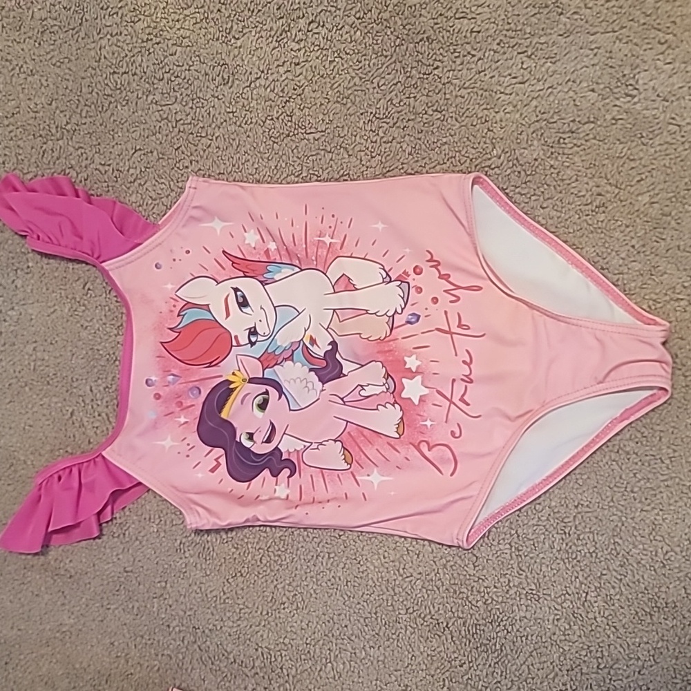 My Little Pony One Piece Bathing Suit Size 5/6